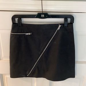 Kendall & Kylie Faux Leather Mini Skirt